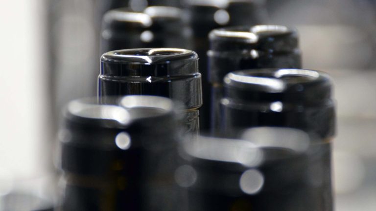 Produktion Abfuellung